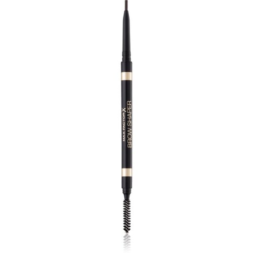 Max Factor Brow Shaper samodejni svinčnik za obrvi s krtačko odtenek 30 Deep Brown Cene