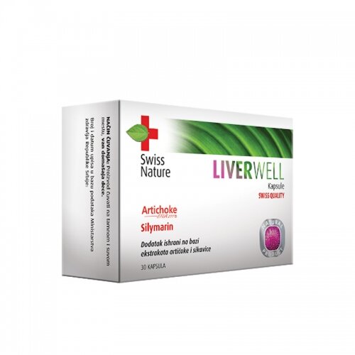 SWISS NATURE Liverwell, 30 kapsula Slike