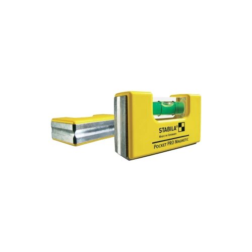 STABILA Mini Libela od umjetne mase Pocket Pro Magnetic, V-utor za okrugle predm Slike