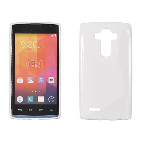 S silikonski ovitek LG G4 H815 bel Slike