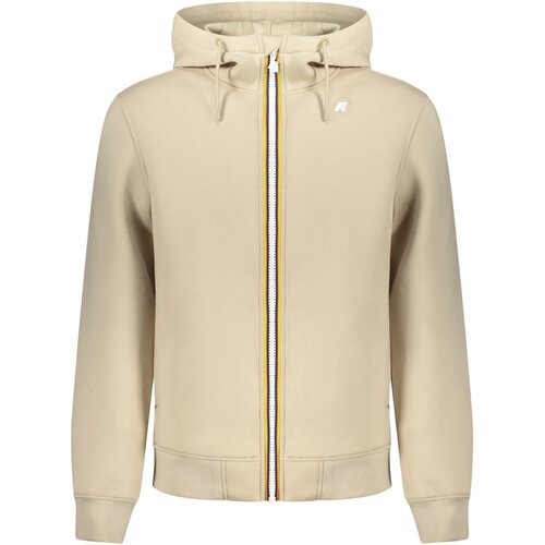 K-Way Bež mu&amp;scaron;ka majica s kapuljačom Slike