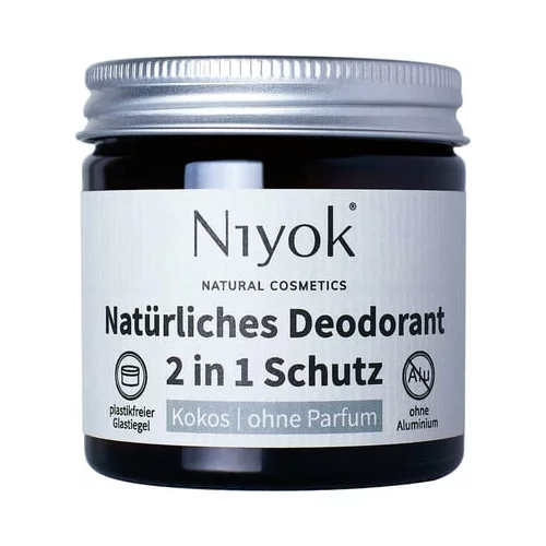 Niyok Kremen dezodorant "Kokos" (brez parfuma)