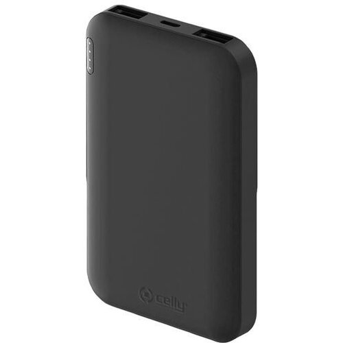 Celly Power Bank 5A 2 USB Salida 2 1A Negra, (21262262) Cene