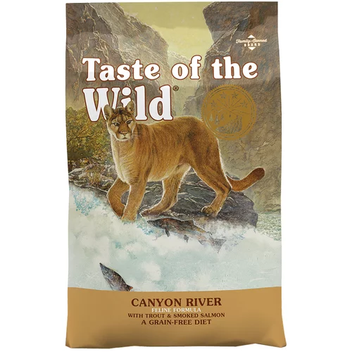 Taste Of The Wild - Canyon River Feline - Varčno pakiranje: 2 x 6,6 kg