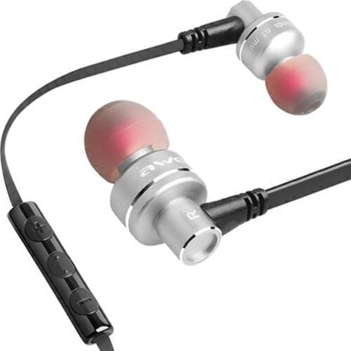 Awei STEREO SLUŠALKE ES-10TY JACK 3,5MM SIV OVITEK ZA TELEFON, (21968906) Cene