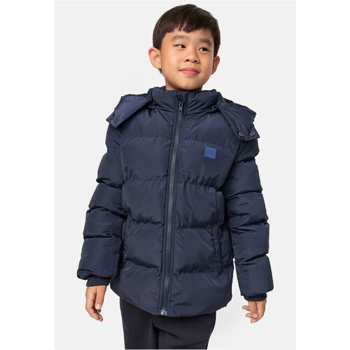 Urban Classics Kids boys' navy hooded jacket Slike