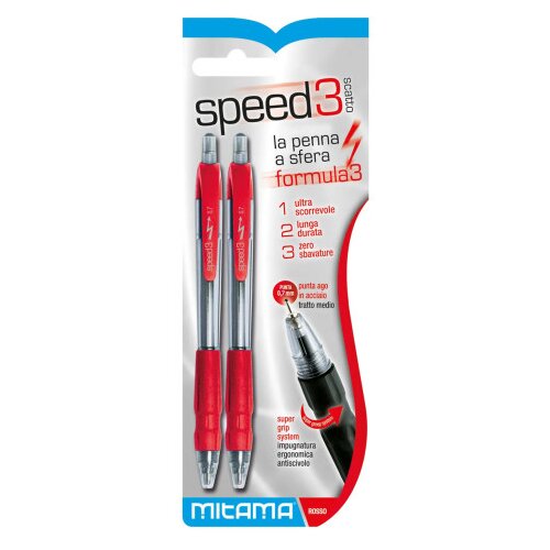 MITAMA Olovka hemijska SPEED 3 0,7mm 2/1 crvena 61705 Cijene