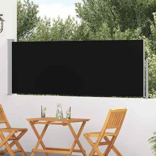  Uvlačiva bočna tenda za terasu 100 x 300 cm crna Cijene
