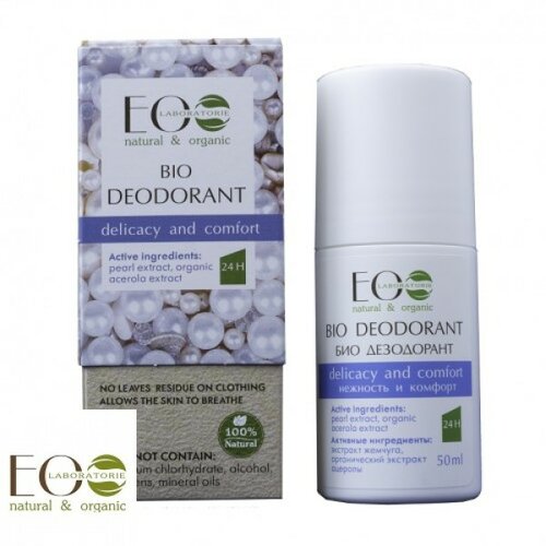 ECO LABORATORIE dezodorans na biljnoj bazi za nežnost i komfor 50 ml Slike