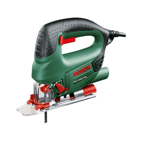 Bosch vbodna žaga bosch pst 800 pel compact s setom orodja (530 w, nastavljiv kot rezanja: do 45&amp;deg;, 3.000 vbodov/min) Slike