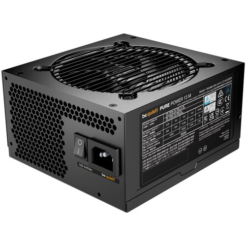 Be Quiet! Budi tiho! Pure Power 13 M 850W ATX 3.1 80 Plus Gold certificiran, potpuno modularan BP027EU. Slike