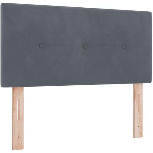  Boxspring krevet s madracem Tamnosiva 80 x 200 cm Bar&amp;scaron;un Slike