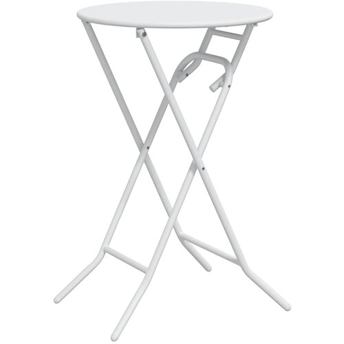  Stol za vrt Bijelo 50 x 50 x 72 cm Metal Slike