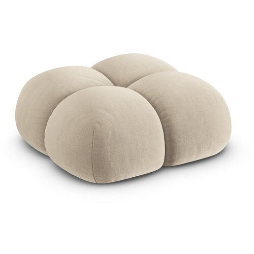 Cosmopolitan Design Bež žameten tabure Loretto &amp;ndash; Slike