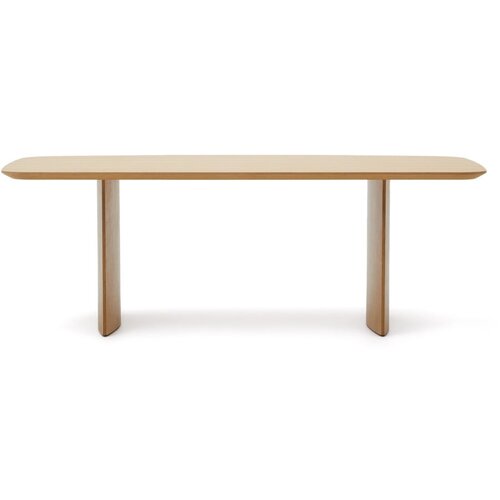 Kave Home Blagovaonski stol u dekoru hrasta u prirodnoj boji 100x240 cm Litto &amp;ndash; Slike