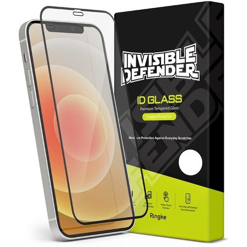 Ringke Invisible Defender ID kaljeno steklo z okvirjem za iPhone 12 / iPhone 12 Pro Cene