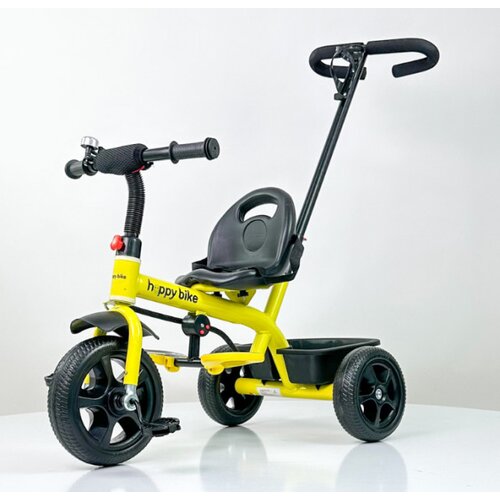  tricikl guralica happybike model 448 - gume od eva pene - žuta Cene