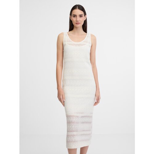 Orsay Creamy Women&amp;#039;s Midi Dress - Women&amp;#039;s Slike