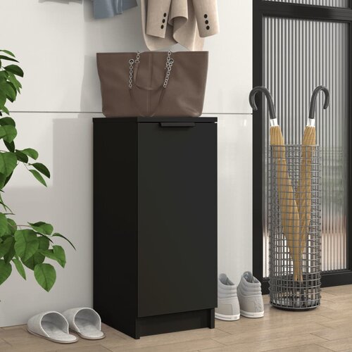 vidaXL Ormarić za cipele crni 30 x 35 x 70 cm od konstruiranog drva Cijene