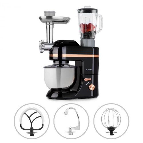 Klarstein Lucia Elegance kuhinjski robot, Crna Cijene