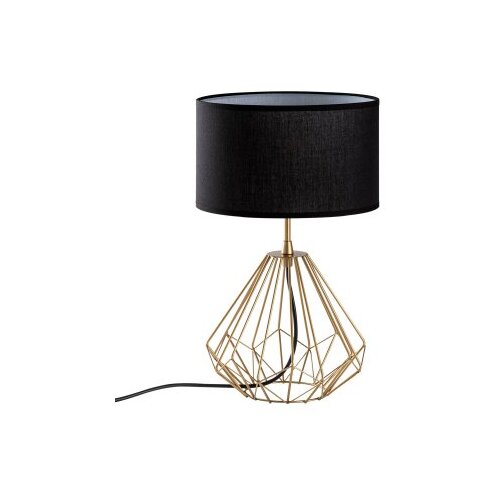 Opviq Stona lampa Diamond-S-710, 25x25x43 cm, IP20, Crno-zlatna boja Slike