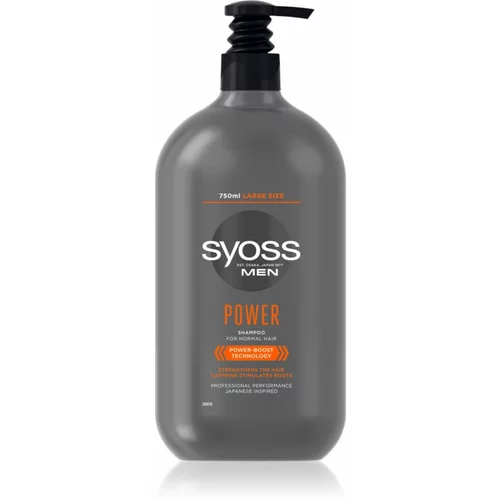 Syoss Men Power & Strength šampon za učvršćivanje s kofeinom 750 ml