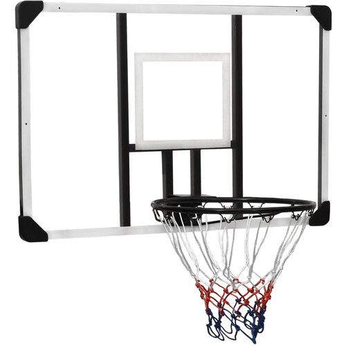 VidaXL Ko&amp;scaron;arka&amp;scaron;ka ploča prozirna 106x69x3 cm polikarbonatna Slike