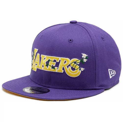 New Era Kapa s šiltom LA Lakers Flower Wordmark 60358100 Vijolična