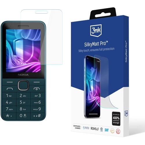 3mk kaljeno steklo za nokia 225 4G 2024 silky matt zaščita proti zdrseju, (5000018468) Cene