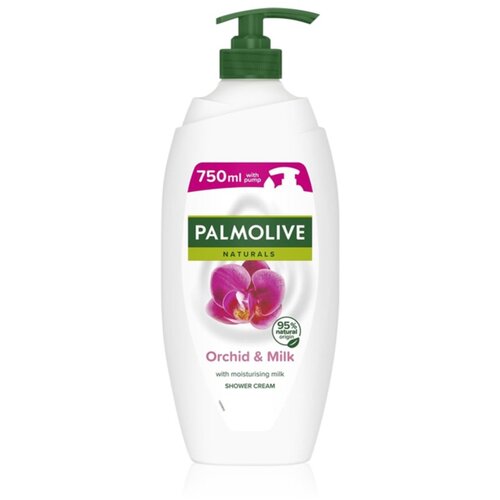 Palmolive Naturals Orchid kremasti gel za prhanje z izvlečkom orhideje z dozirno črpalko 750 ml Cene