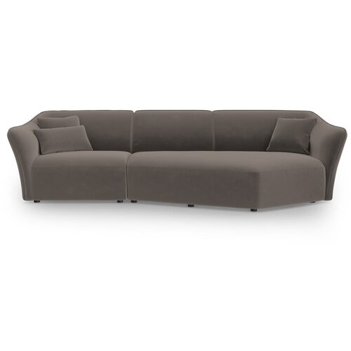 Cosmopolitan Design Smeđa bar&amp;scaron;unasti kutna garnitura Tokyo &amp;ndash; Slike