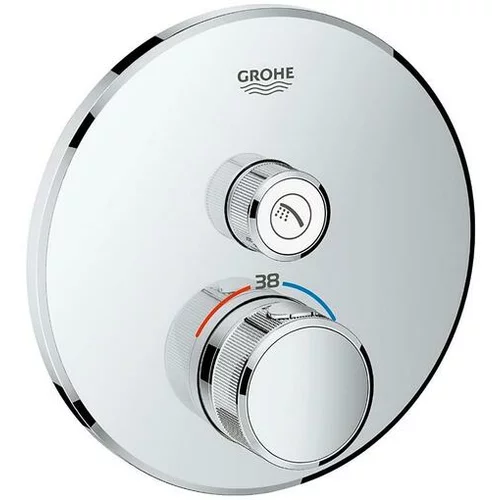 Grohe kopalniška termostatska armatura za tuš Grohtherm SmartControl 29118000 1 iztok