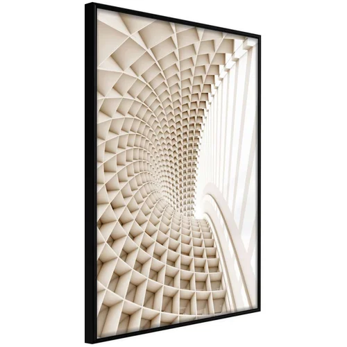  Poster - Curved Library 40x60