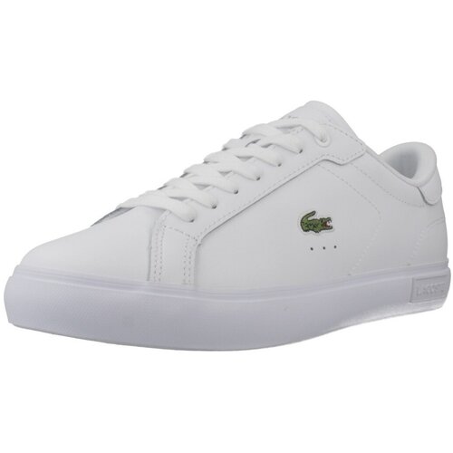 Lacoste Nizke superge POWERCOURT Bela Slike