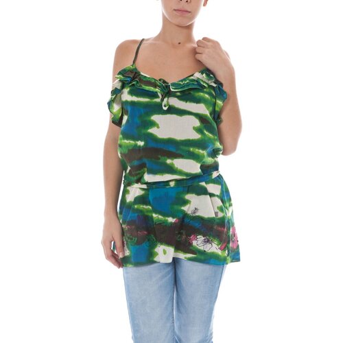 John Galliano WOMEN&amp;amp;#39;S GREEN TANK Slike