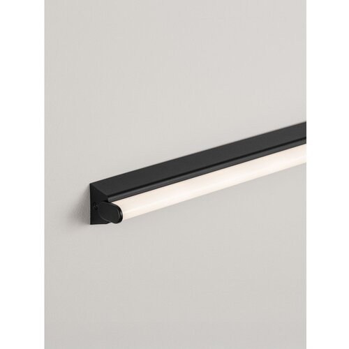 Nova Luce Mat crna LED zidna lampa aluminijska Endo &amp;ndash; Slike