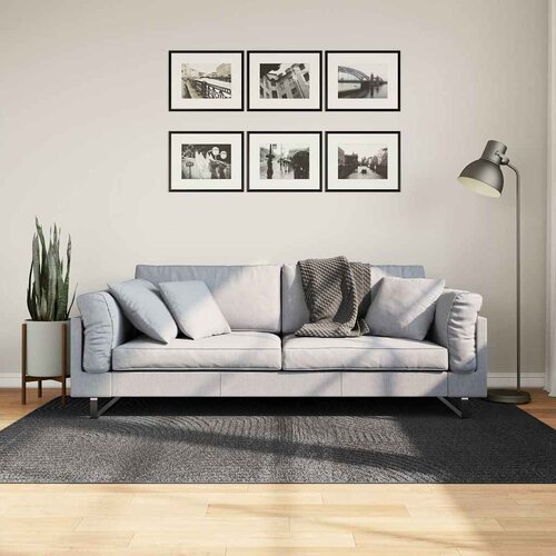  Tepih IZA kratka vlakna skandinavski izgled antracit 140x200 cm Cijene
