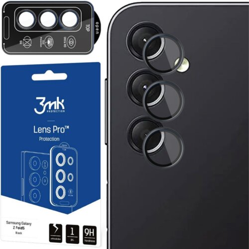 3mk LEČA PROTECTION PRO BLACK ZA SAMSUNG GALAXY A24 4G KALJENO STEKLO, (21966403) Slike