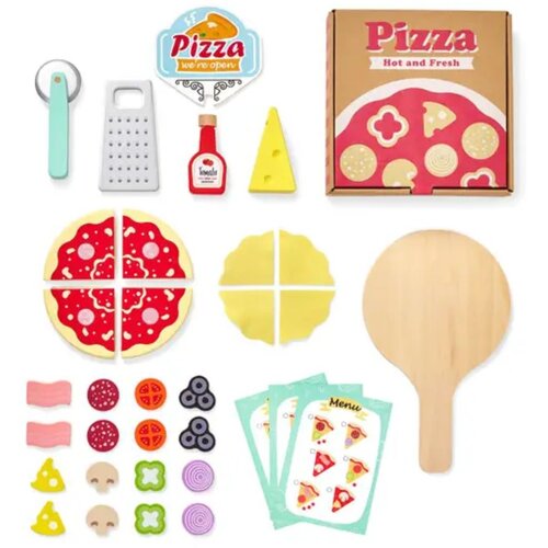 Zopa Drveni set za pizzeriju Slike