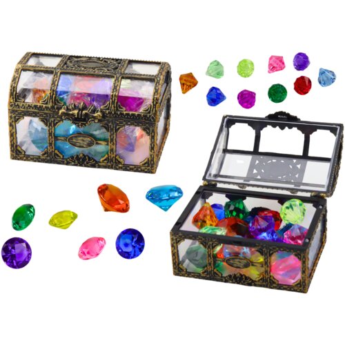  Diamonds in a Chest of Colours 17 Pieces Cene