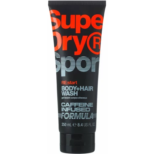 Superdry RE:start gel za prhanje za telo in lase za moške 250 ml