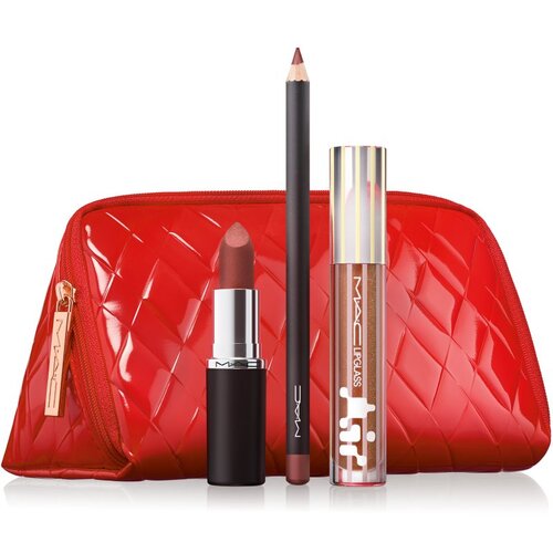 MAC Cosmetics Holiday Trending Tomorrow Lip Trio Nude božićni poklon set za usne Cijene