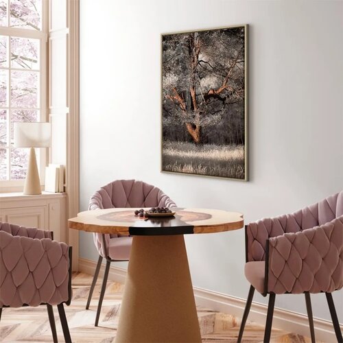  Slika - My Story (1 Part) Vertical 80x120 U prirodnom drvenom okviru Slike