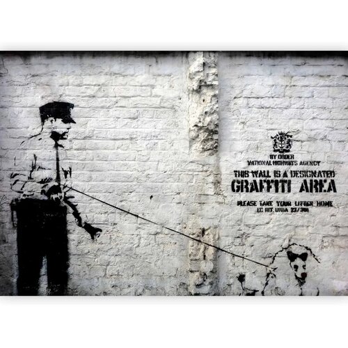  Foto tapeta - Banksy - Graffiti Area 200x140 Standard Cene