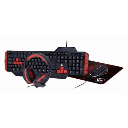 + miš + slušalice + podloga Gaming GEMBIRD, GGS-UMG4-02, USA layout Cijene