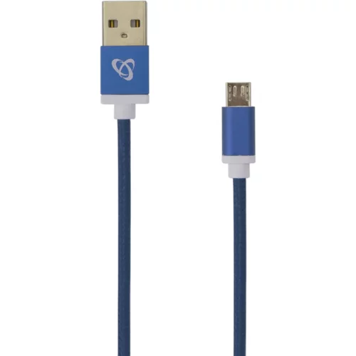 S Box KABEL USB A Muški -> MICRO USB Muški 1.5 m Plavi, (08-usb-10315bl)