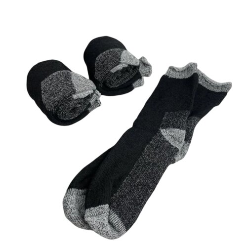 Carape MERINO RAMS 3/1 CRNE Slike