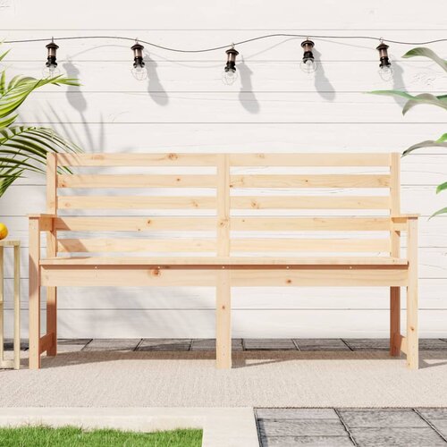 vidaXL Vrtna klupa 159 5 x 48 x 91 5 cm od masivne borovine Cene