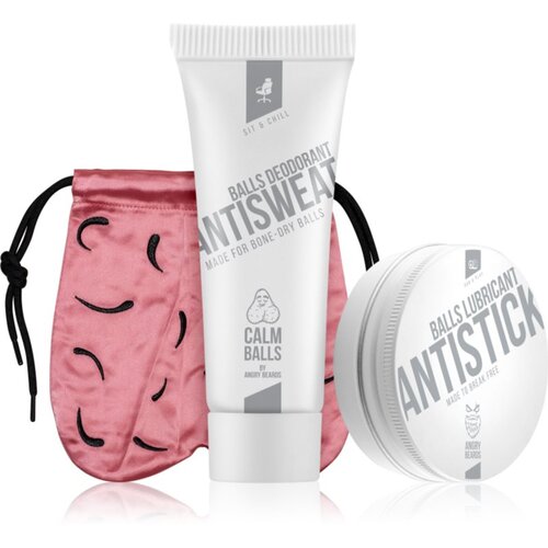 Angry Beards Antisweat &amp;amp; Antistick Balls Set poklon set za mu&amp;scaron;karce Slike