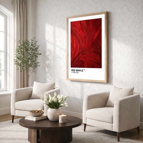 WALLXPERT NC11837_5575 Multicolor Decorative Framed MDF Painting Cene
